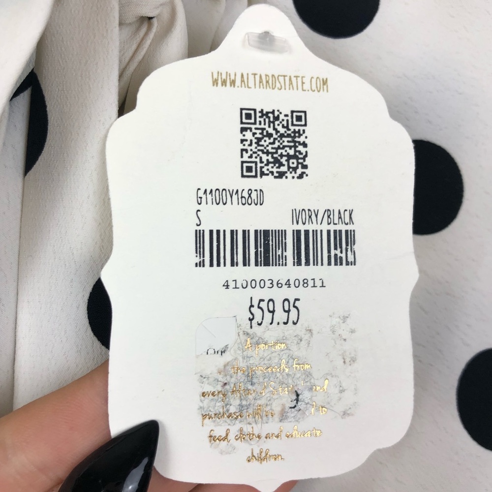 NWT Altar’d State Spot Pattern Skirt - Picture 9 of 9